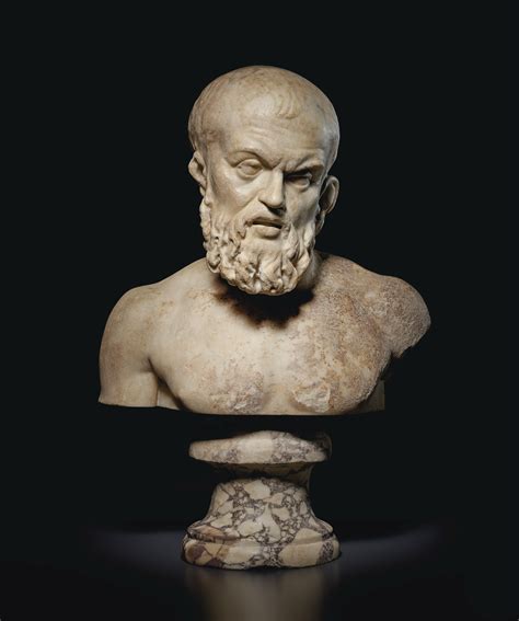 A Roman Marble Portrait Bust Of A Bearded Philosopher Circa 1st 2nd