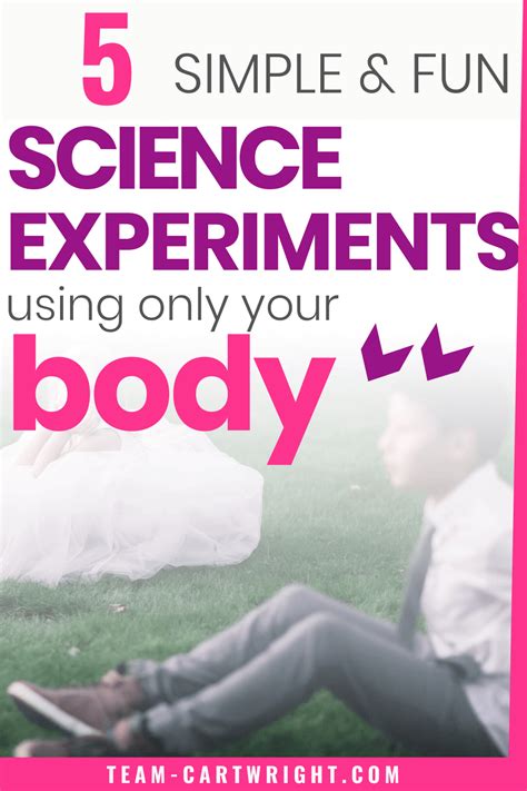 Easy And Fun Human Body Science Experiments For Kids Science