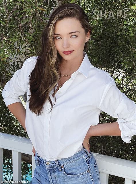 Miranda Kerr Talks About Self Care And Finding Balance Daily Mail