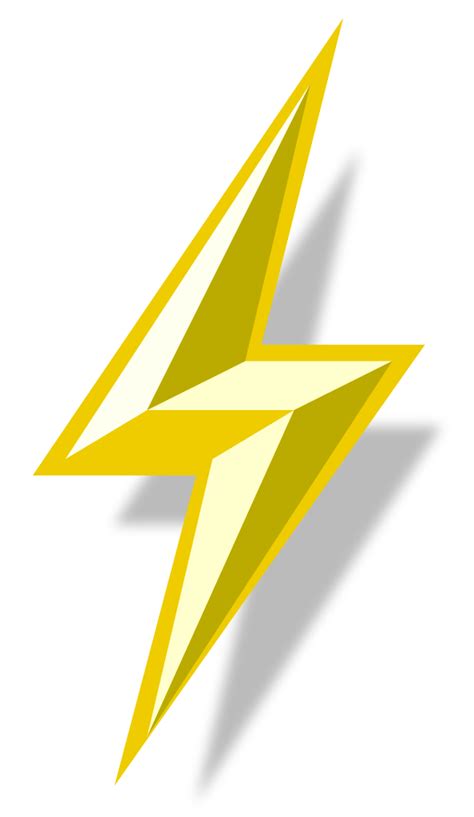Lightning Bolt Clip Art Printable Lightning Bolt Png Download 594
