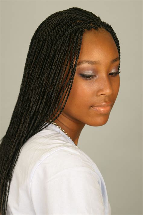 Afro Coil Box Braids Hairstyles Braided Hairstyles Easy African