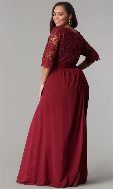 Plus Size Red Semi Formal Dresses