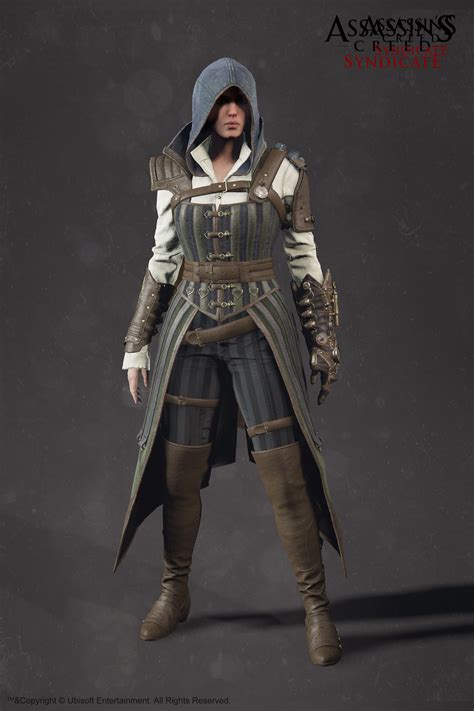 Artstation Evie Frye Steampunk Outfit Assassin S Creed Syndicate Sabin Lalancette Assassins