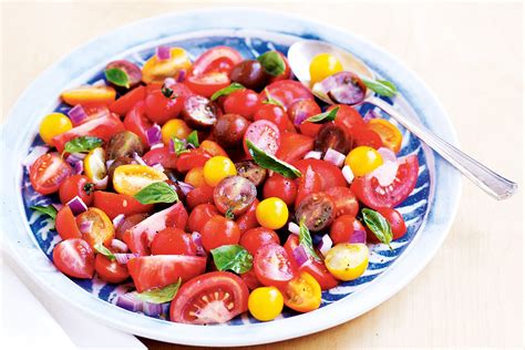 Mixed Tomato Salad Recipe In 2023 Vegetable Dishes Vegetarian