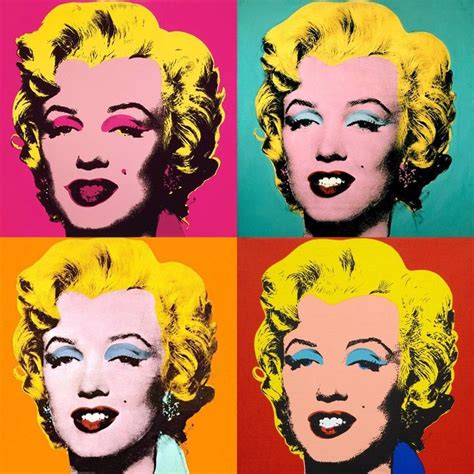 Ocherart Andy Warhol Marilyn Monroe Archival Paper 30x30 Inches