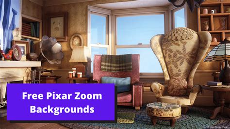 Disney Pixar Zoom Background