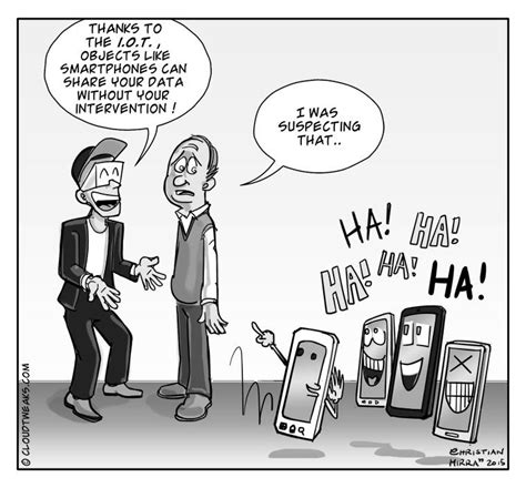 The Lighter Side Of The Cloud Smartphone Mockery Mockery Comic