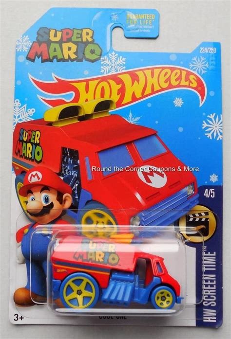 They are, quite literally, treasure hunts for collectors. 2016 Hot Wheels Super Mario #4/5 Cool-One HW Screen Time ...