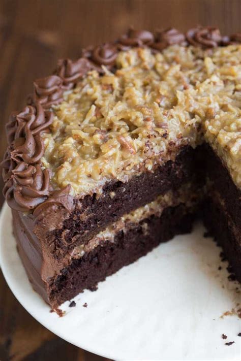 I have been getting request for a homemade german chocolate cake for over a year now. Homemade German Chocolate Cake is one of my favorite cakes ...