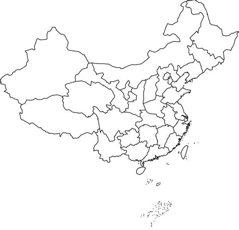 Outline Map Of China Provinces Map Of World The Best Porn Website