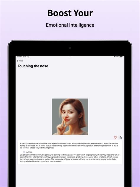 Body Language Signs Lie To Me App Voor Iphone Ipad En Ipod Touch