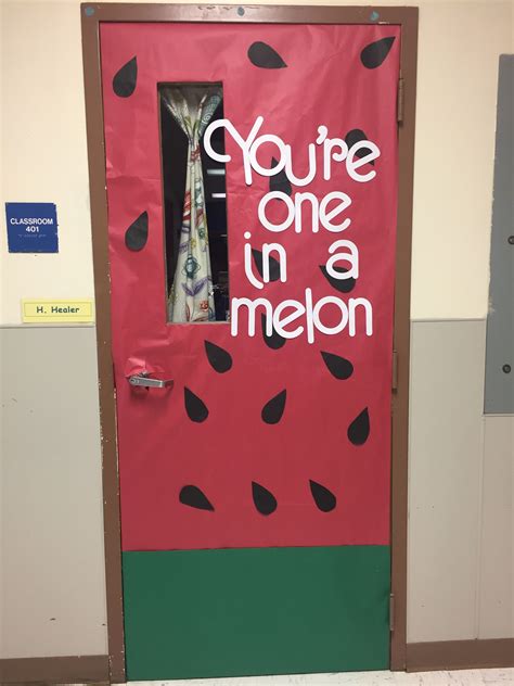 Watermelon Themed Decoration For Back To School Spring Or Summer