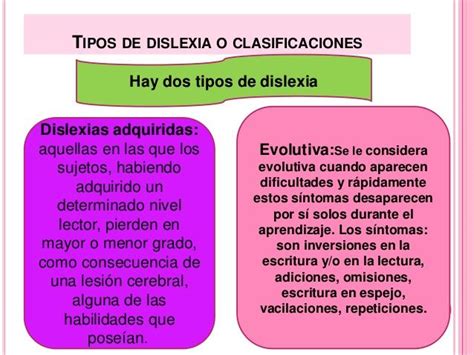 Dislexia Diapositiva Escuela