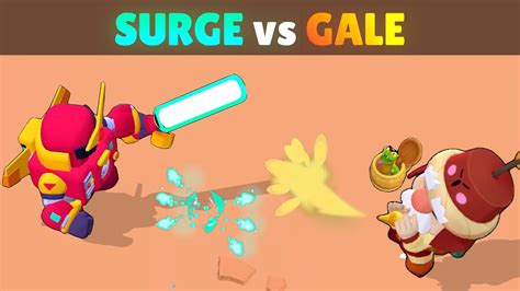 Best star power and best gadget for surge with win rate and pick rates for all modes. SURGE vs GALE | 21 Tests | Best CHROMATIC Brawler in Brawl ...