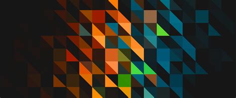 3440x1440 Resolution Triangle Colorful Pattern 3440x1440 Resolution