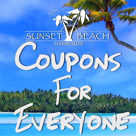 Specials Coupons Sunset Beach Tanning Salon Medford Ny
