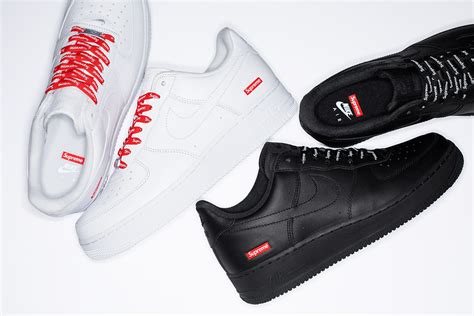 Supreme X Nike Air Force 1 Low Release Info Hypebeast