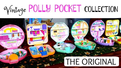 Vintage Polly Pocket Collection The Original Polly Pockets Youtube