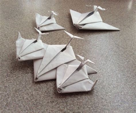 Origami Paper Jetspaceship Looks Great On Display 8 Steps