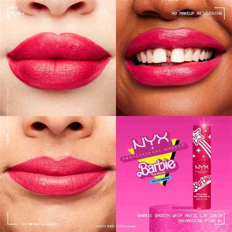 Labial Smooth Whip Cream Barbie The Movie Nyx Professional Makeup