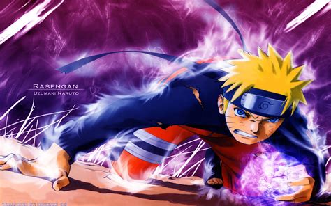 Download Naruto Uzumaki Shippuden Rasengan Hd Wallpaper Background By