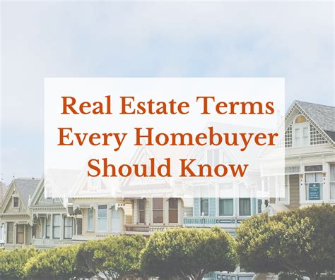 real estate terms every homebuyer should know coeur d alene and north idaho real estate