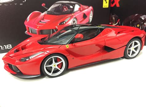 118 Hot Wheels Hotwheels Elite Ferrari Laferrari Red Diecast Model