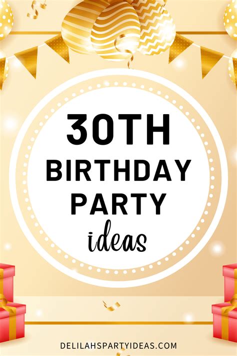 30th Birthday Party Ideas For Women Coed Birthday Party Diy 30th