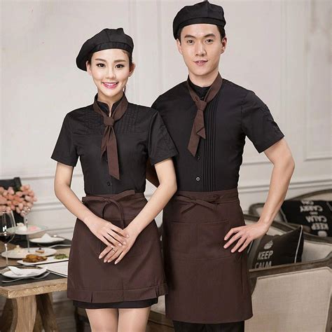 Uniforms Cafeteria Uniforms Cafe In 2020 Restaurant Uniforms Work