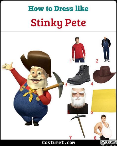 Stinky Pete Toy Storycostume For Cosplay And Halloween Movie Character
