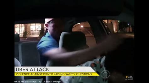 Video Camera Captures Vicious Assault Of Ca Uber Driver By Passenger
