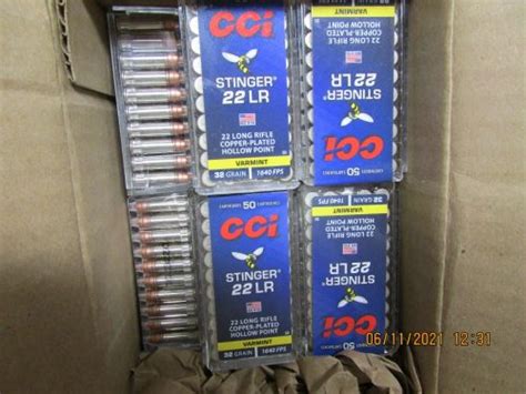 Cci Stinger 22 Lr 500 Rounds For Sale Buysellammo