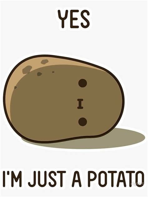 Pin By Violet Moonblossom On Memes Cute Potato Kawaii Potato Cute
