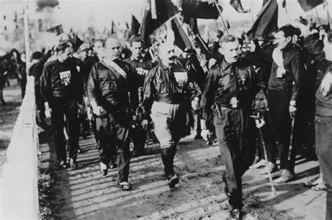27 Oktober 1922 Faschisten Starten Marsch Auf Rom Die Welt