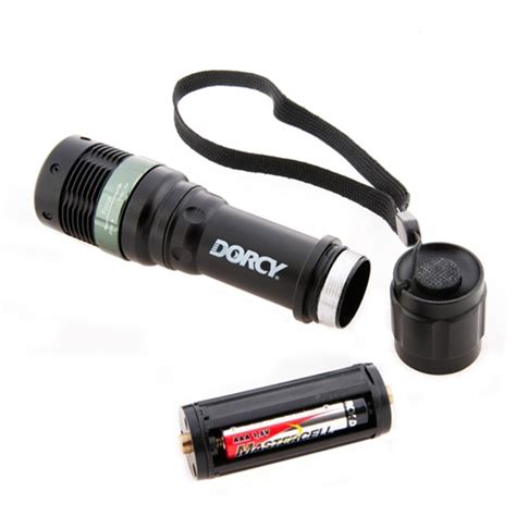 Dorcy 130 Lumens Led Water Resistant Optic Focusing Flashlight W
