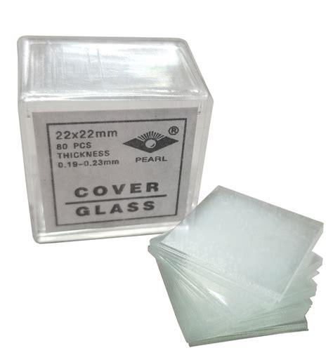 Gsc International 4 13526 10 Microscope Cover Slips 22mm X 22mm Size 2 Thickness Case Of 800