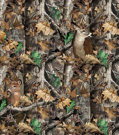 Realtree Camouflage Deer Fleece Fabric 58 Joann