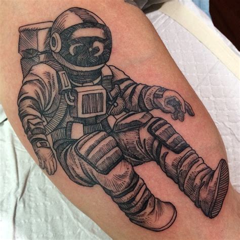 Astronaut Tattoos Designs Ideas And Meaning Tattoos For You
