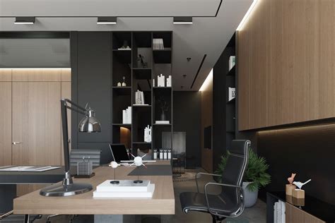 Office On Behance Office Interior Design Modern Office Desk Designs