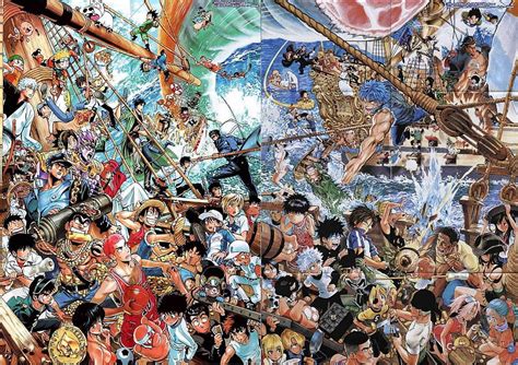 Weekly Shōnen Jump Manga Artists anime jump HD wallpaper Pxfuel