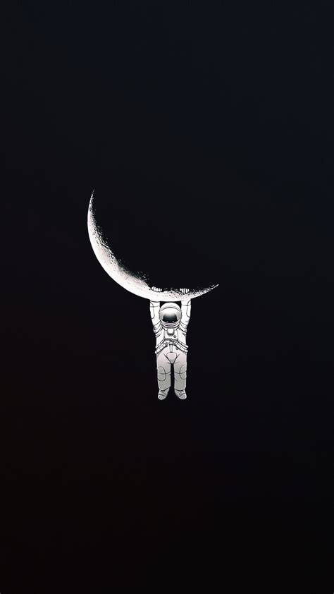 2160x3840 Astronaut Hanging On Moon Sony Xperia Xxzz5 Premium Hd 4k