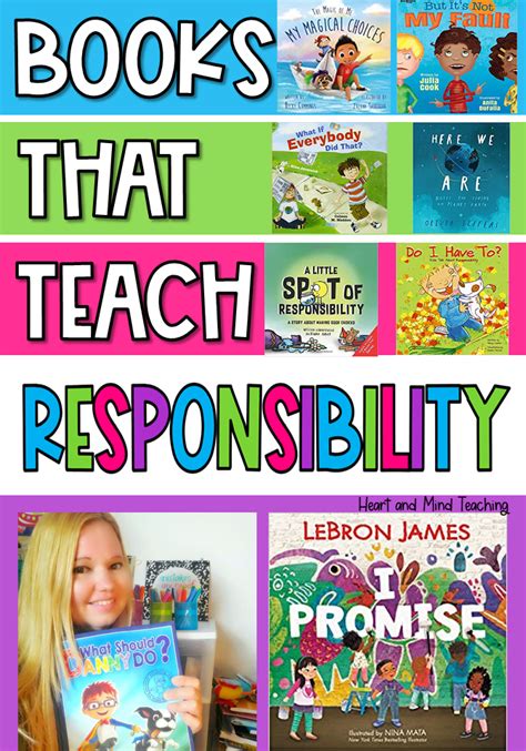 Childrens Books About Responsibility Heart And Mind Teaching