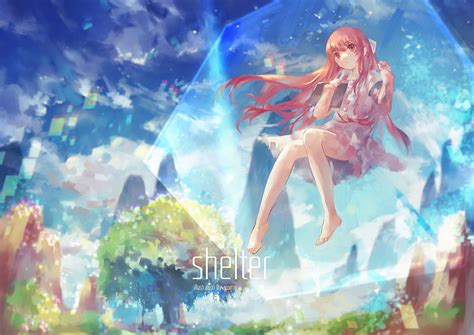 X Px Free Download HD Wallpaper Anime Shelter Rin Shelter Underwater Sea