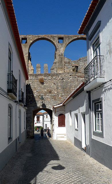 Aqueduto Serpa Rua Das Portas De Beja Portugal Alentejo Locais