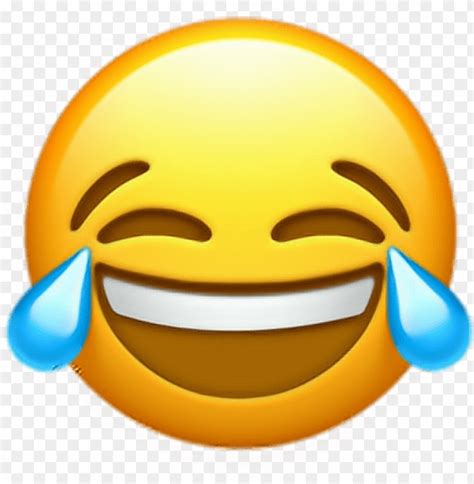 Free Download Hd Png Ios 10 Crying Laughing Emoji Png Image With