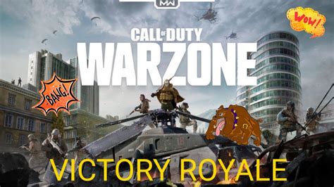 Warzone Cod Mw Victory Royale Youtube