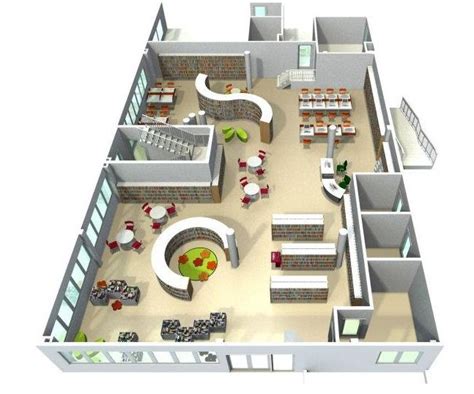 Bci Library Floor Plan Layout Photophpfbid