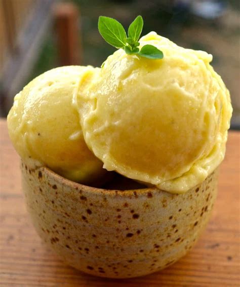 Cover and freeze 1 hour or until firm. Mango Banana Ice Cream - A Virtual Vegan