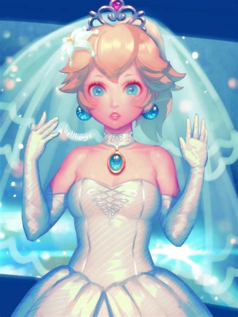 Bellhenge Princess Peach Princess Peach Wedding Mario Series