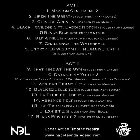 Napoleon Da Legend Steal This Mixtape 3 Lyrics And Tracklist Genius